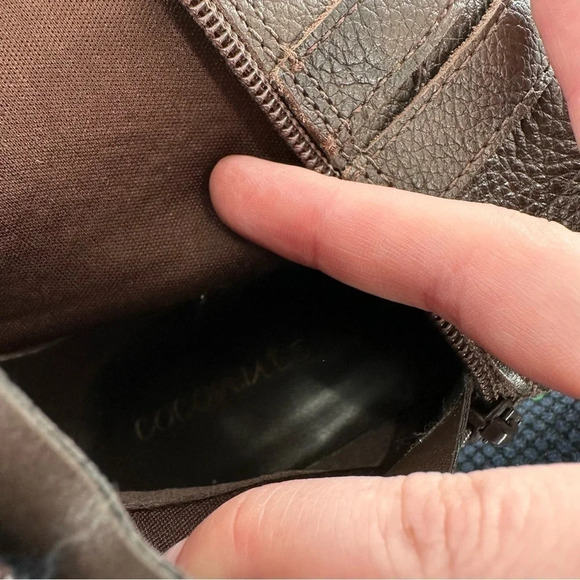 Coconuts knee high boots size 9 W Blakely leather made in Brazil riding western - Picture 11 of 13